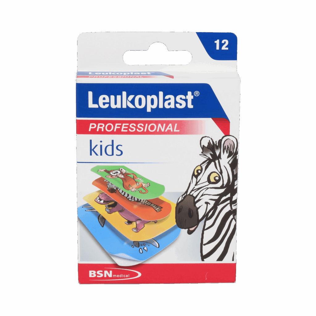 LEUKOPLAST KIDS ZOO APOSITO ADHESIVO 12 UNIDADES SURTIDO