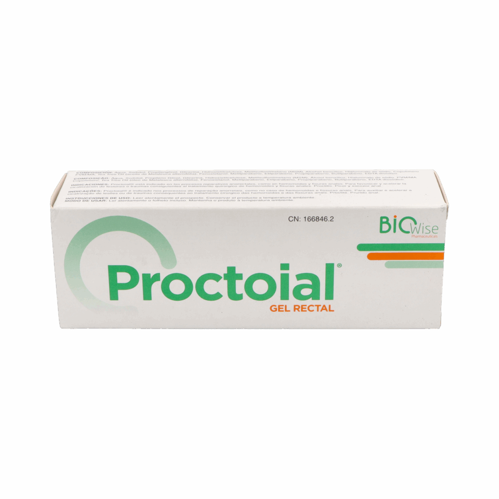 PROCTOIAL GEL RECTAL 1 ENVASE 30 ML CON APLICADOR