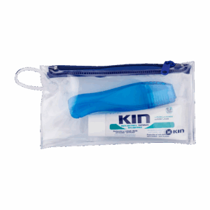 CEPILLO DENTAL ADULTO KIN VIAJE + KIN PASTA DENTIFRICA 1 CEPILLO + 1 TUBO 2 5ML