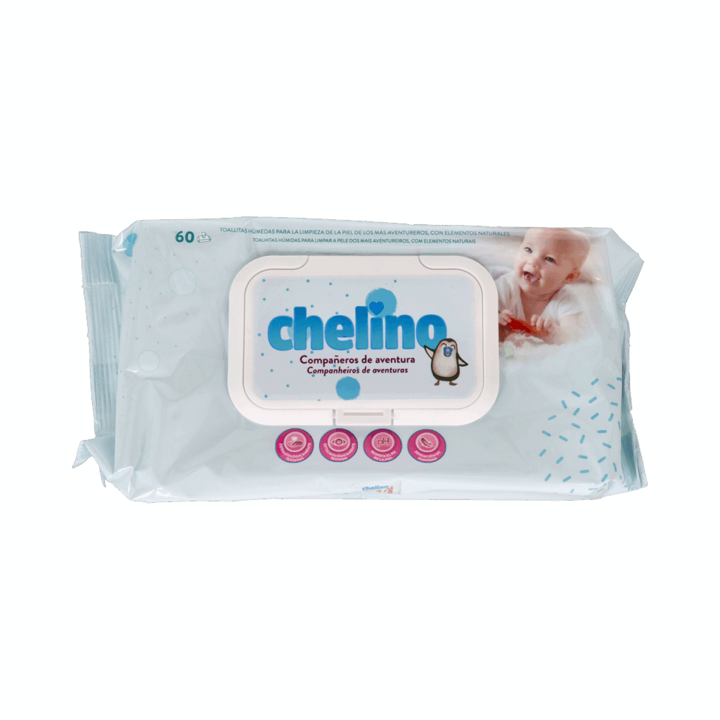 CHELINO TOALLITAS INFANTILES 60 TOALLITAS