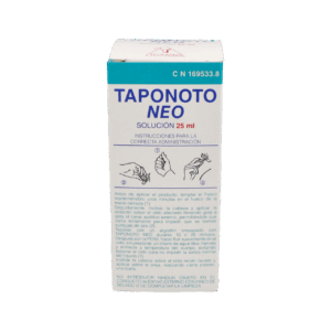 TAPONOTO NEO SOLUCION LIMPIEZA OIDOS 1 VIAL GOTERO 25 ML Y PERA