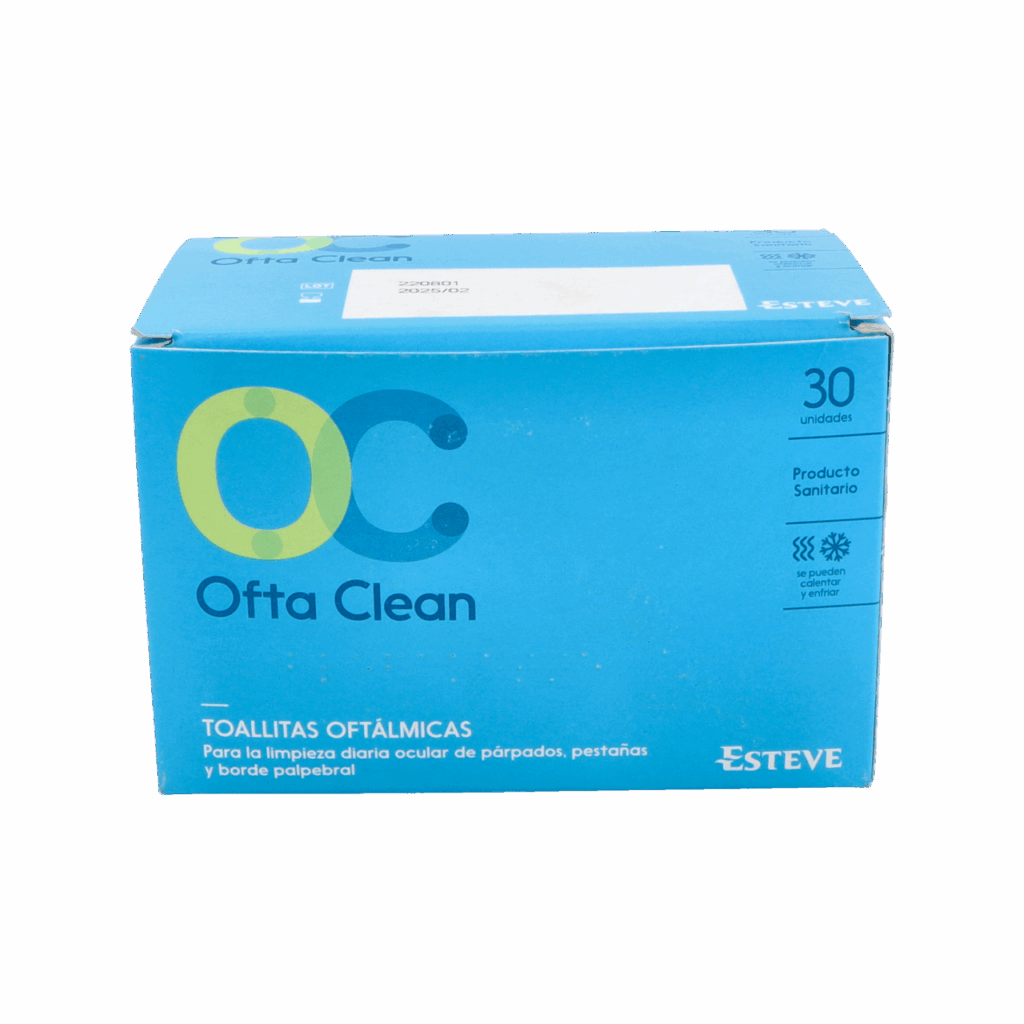 OFTACLEAN 30 TOALLITAS OFTALMICAS
