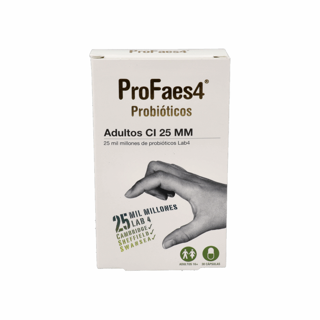 PROFAES ADULTOS CI 25 MM 30 CAPSULAS PROFAES ADULTOS CI 25 MM 30 CAPSULAS
