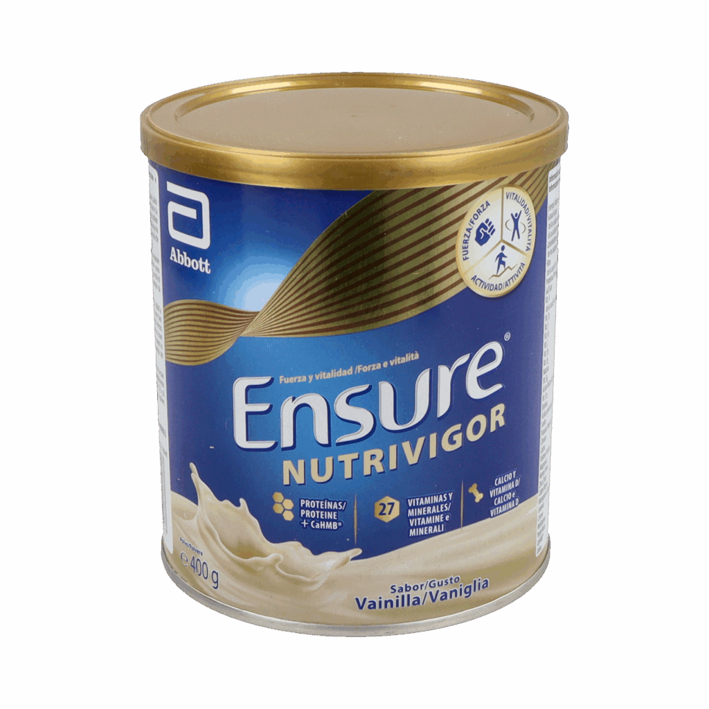 ENSURE NUTRIVIGOR 1 LATA 400 G SABOR VAINILLA
