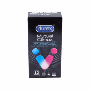 DUREX MUTUAL CLIMAX PRESERVATIVOS 12 UNIDADES