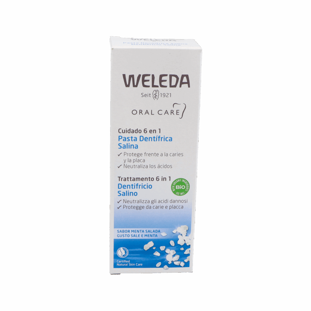 WELEDA PASTA DENTIFRICA SALINA 1 ENVASE 75 ML WELEDA PASTA DENTIFRICA SALINA 1 ENVASE 75 ML