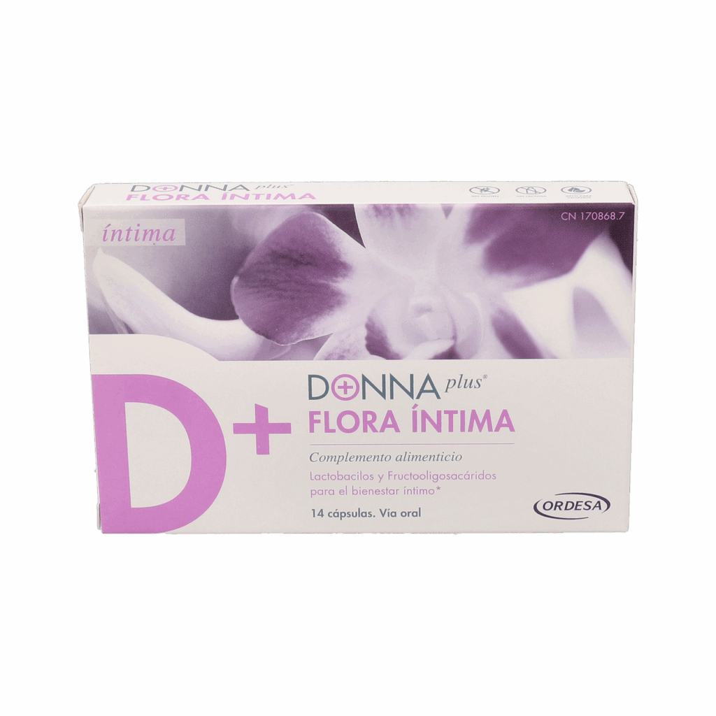 DONNA PLUS+ FLORA INTIMA 14 CAPSULAS DONNA PLUS+ FLORA INTIMA 14 CAPSULAS