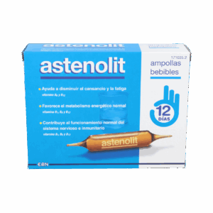 ASTENOLIT 12 AMPOLLAS BEBIBLES 10 ML