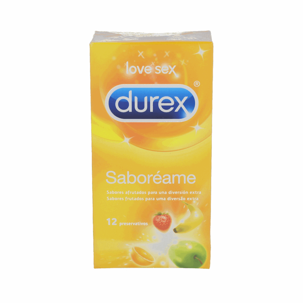 DUREX SABOREAME PRESERVATIVOS 12 UNIDADES DUREX SABOREAME PRESERVATIVOS 12 UNIDADES