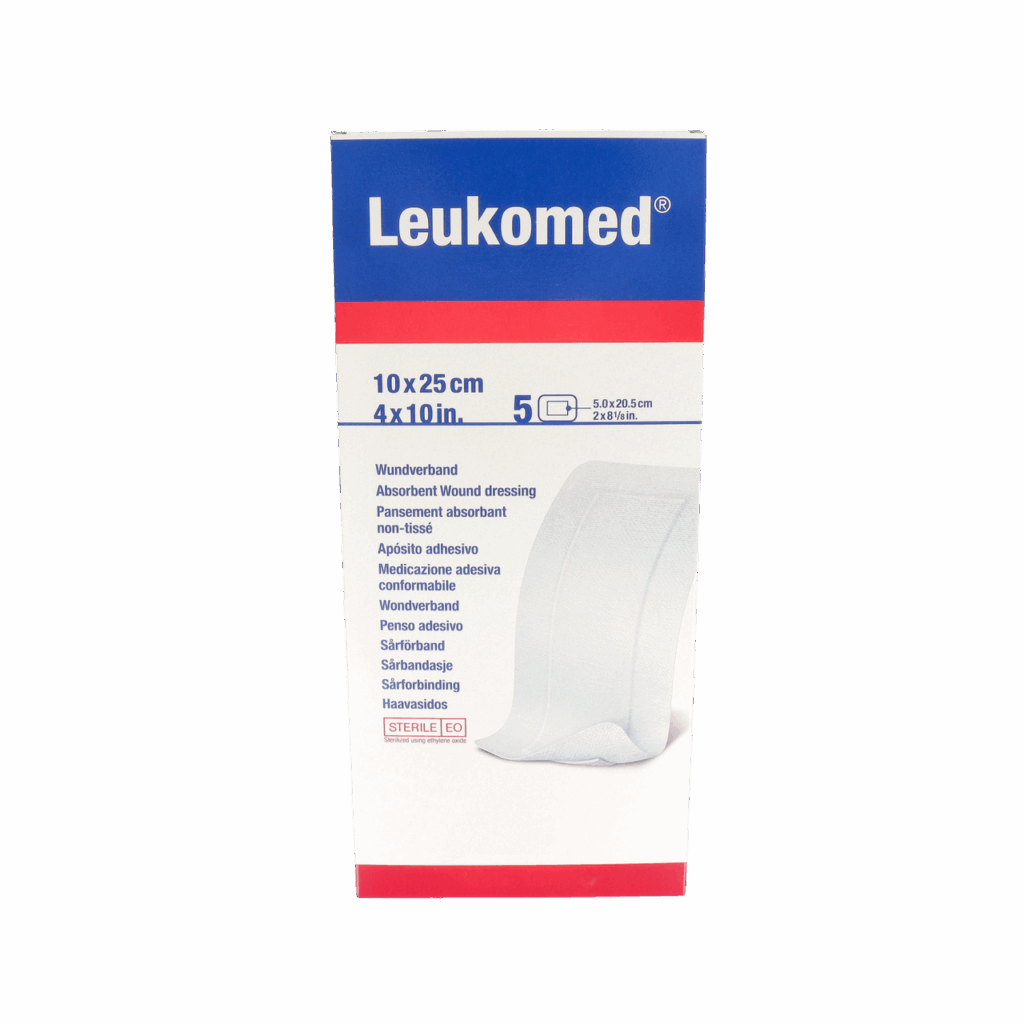 APOSITO ESTERIL ADHESIVO LEUKOMED 5 UNIDADES 25 X 10 CM APOSITO ESTERIL ADHESIVO LEUKOMED 5 UNIDADES 25 X 10 CM