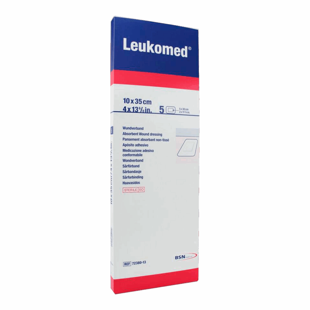 APOSITO ESTERIL ADHESIVO LEUKOMED 5 UNIDADES 35 X 10 CM APOSITO ESTERIL ADHESIVO LEUKOMED 5 UNIDADES 35 X 10 CM