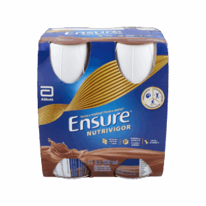 ENSURE NUTRIVIGOR 4 BOTELLAS 220 ML SABOR CHOCOLATE
