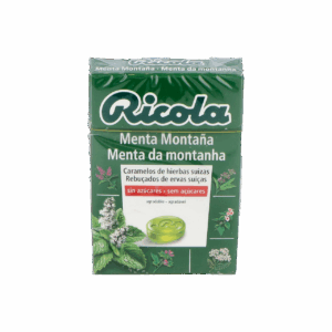 RICOLA CARAMELOS SIN AZUCAR 1 ENVASE 50 G SABOR MENTA MONTAÑA