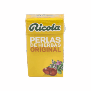 RICOLA PERLAS SIN AZUCAR HIERBAS 1 ENVASE 25 G