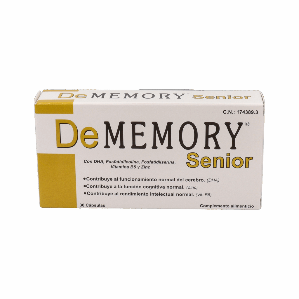 DEMEMORY SENIOR 30 CAPSULAS DEMEMORY SENIOR 30 CAPSULAS