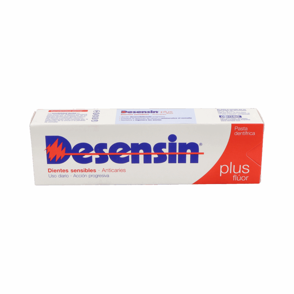 DESENSIN PLUS FLUOR PASTA DENTIFRICA 1 ENVASE 75 ML DESENSIN PLUS FLUOR PASTA DENTIFRICA 1 ENVASE 75 ML