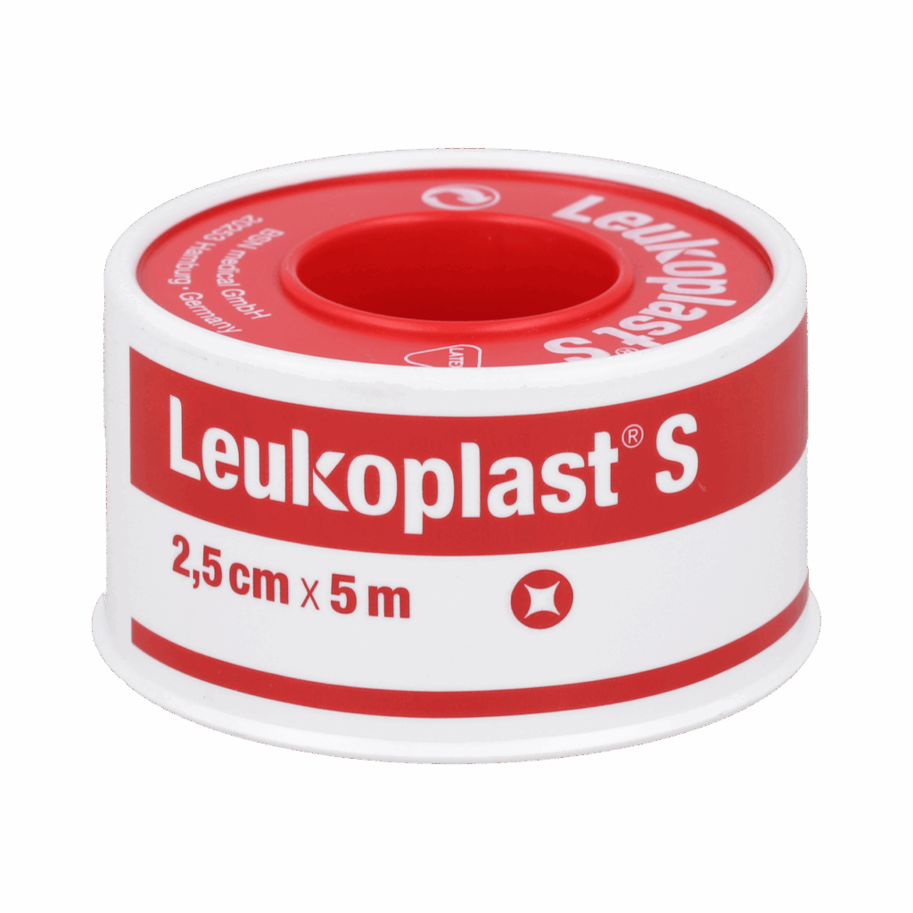 ESPARADRAPO LEUKOPLAST 1 UNIDAD 5 M X 2,5 CM COLOR BLANCO ESPARADRAPO LEUKOPLAST 1 UNIDAD 5 M X 2,5 CM COLOR BLANCO