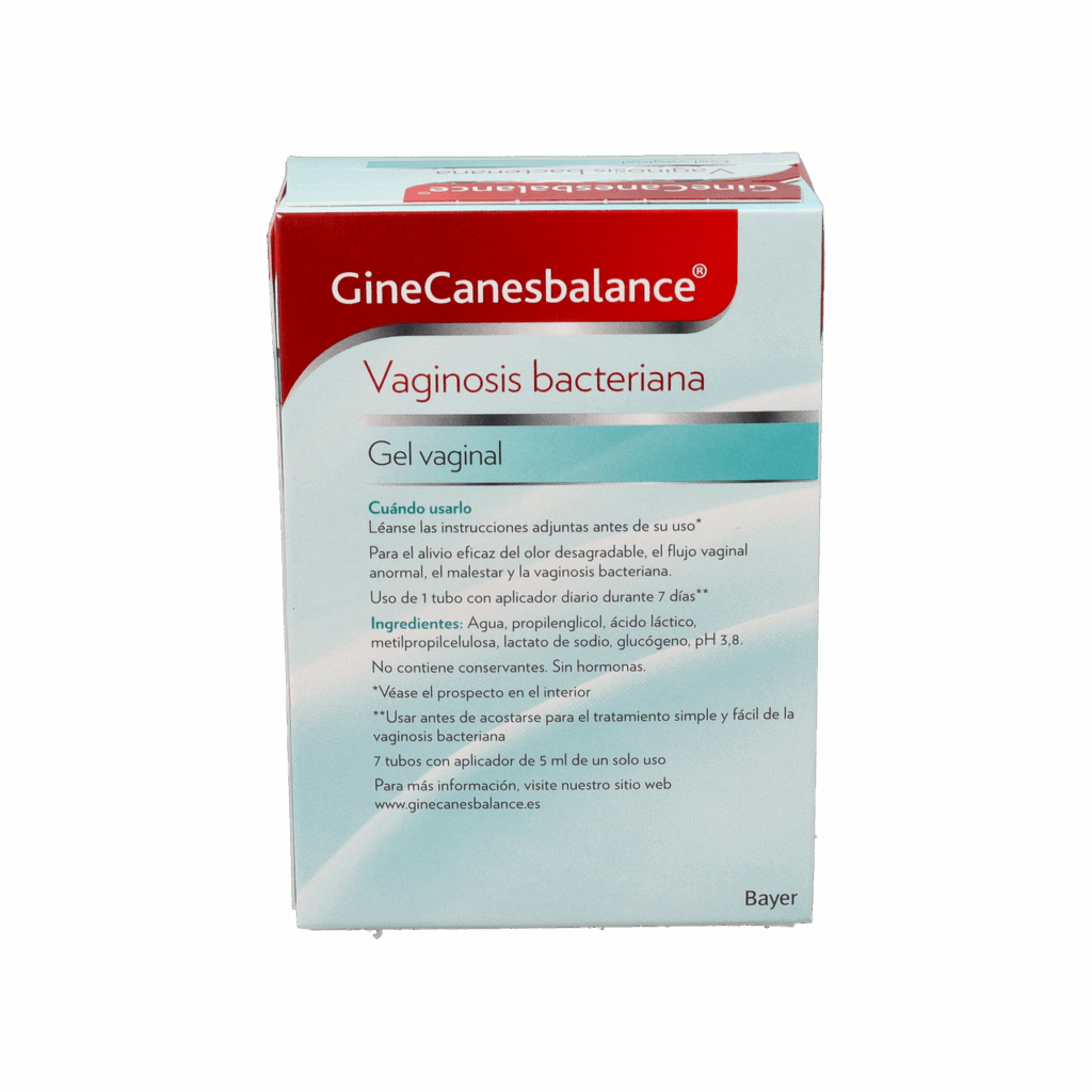 GINECANESBALANCE GEL VAGINAL 7 TUBOS 5 ML