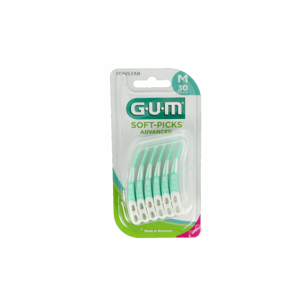 GUM SOFT-PICKS PRO M 30 UNIDADES