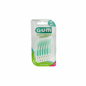 GUM SOFT-PICKS PRO M 30 UNIDADES