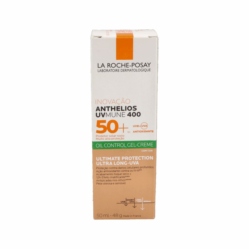 ANTHELIOS OIL CONTROL GEL CREME UV MUNE 400 SPF 50+ 1 ENVASE 50 ML