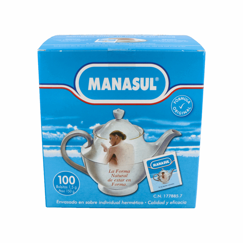MANASUL TE 100 BOLSITAS 1,5 G