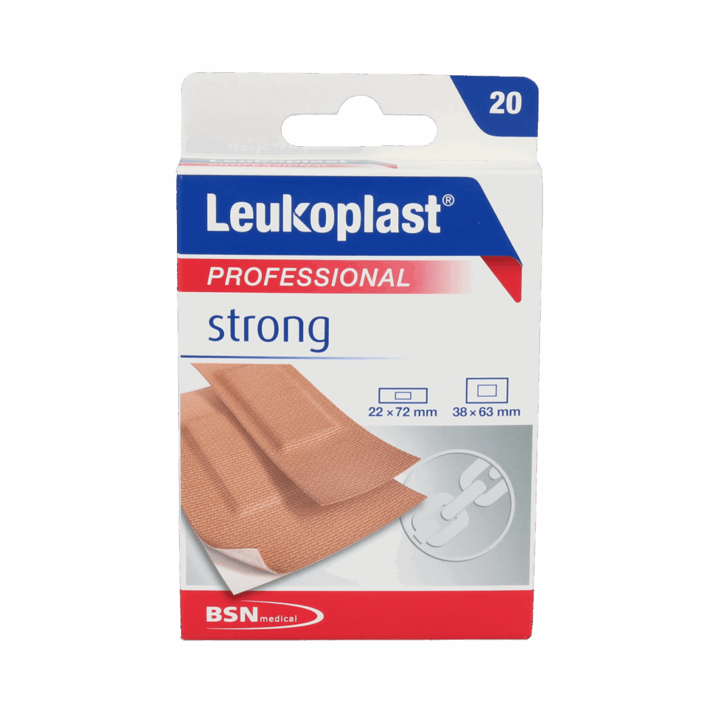 LEUKOPLAST STRONG APOSITO ADHESIVO 20 APOSITOS SURTIDO