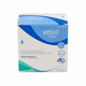 VISAID 0.2% GOTAS OCULARES ESTERIL 30 MONODOSIS 0,4 ML