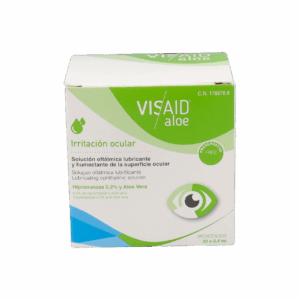 VISAID ALOE GOTAS OCULARES ESTERIL MONODOSIS 30 MONODOSIS 0,4 ML
