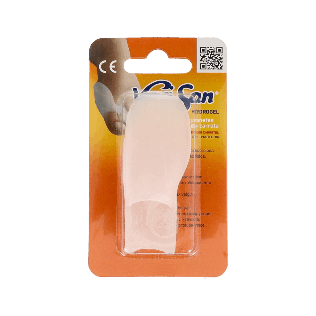 PROTECTOR JUANETES CON SEPARADOR DE CARRETE HYDROGEL VARISAN 1 UNIDAD TALLA GRANDE