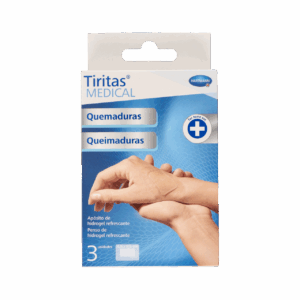 TIRITAS MEDICAL QUEMADURAS 3 UNIDADES 6,5 CM X 4,5 CM