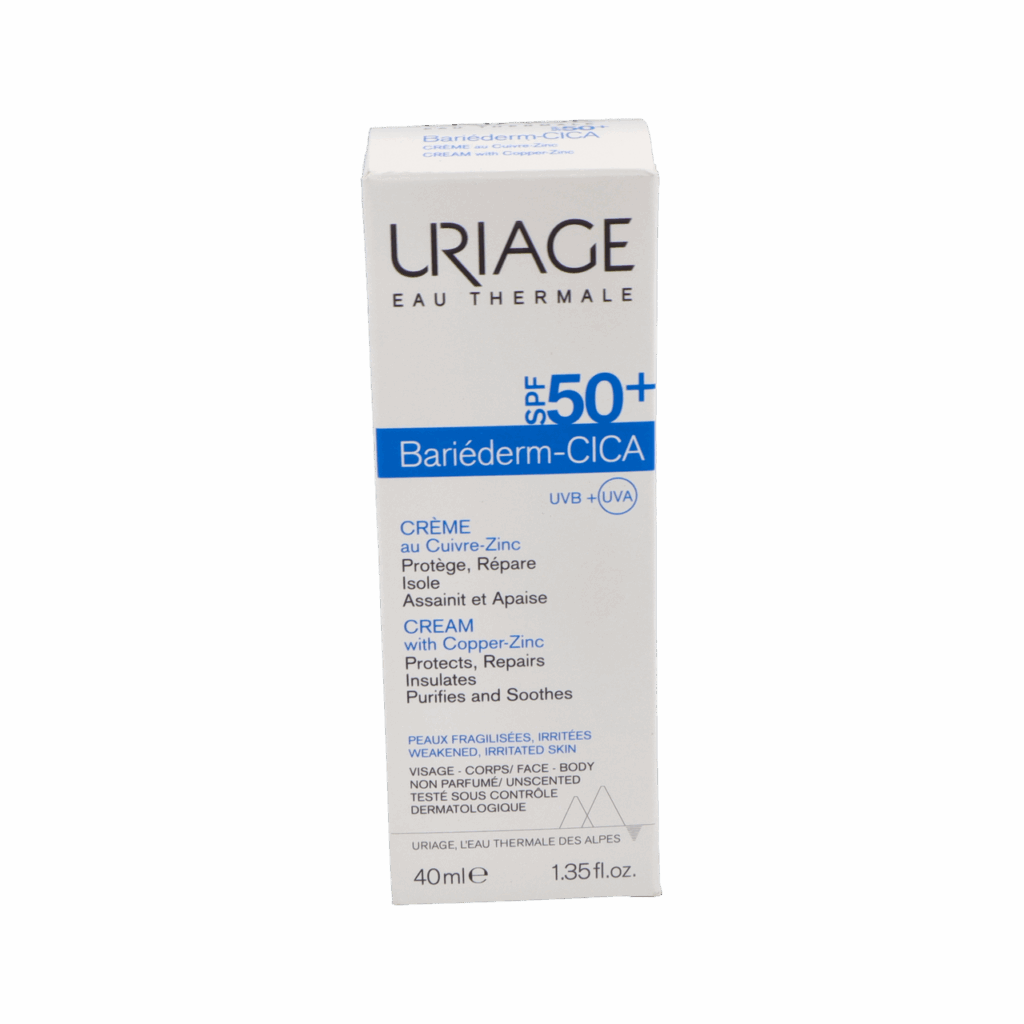 BARIEDERM CICA CREMA SPF50+ 1 ENVASE 40 ML