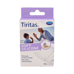 TIRITAS SOFT SILICONE APOSITO ADHESIVO 5 U 6 X 10 CM