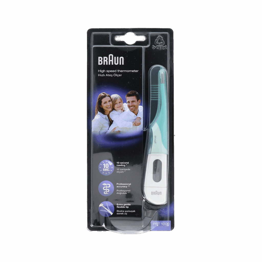 TERMOMETRO DIGITAL 3 EN 1 BRAUN PRT1000 TERMOMETRO DIGITAL 3 EN 1 BRAUN PRT1000