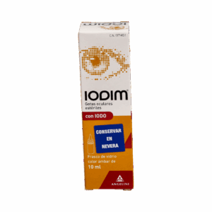 IODIM GOTAS OCULARES ESTERILES 1 FRASCO 10 ML