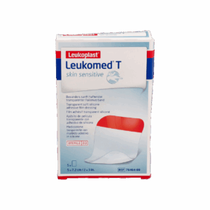 APOSITO ESTERIL ADHESIVO LEUKOMED T SKIN SENSITIVE 5 UNIDADES 7,2 X 5 CM