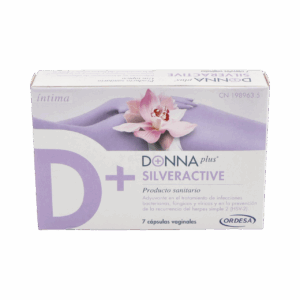 DONNA PLUS SILVERACTIVE 7 CAPSULAS VAGINALES DONNA PLUS SILVERACTIVE 7 CAPSULAS VAGINALES
