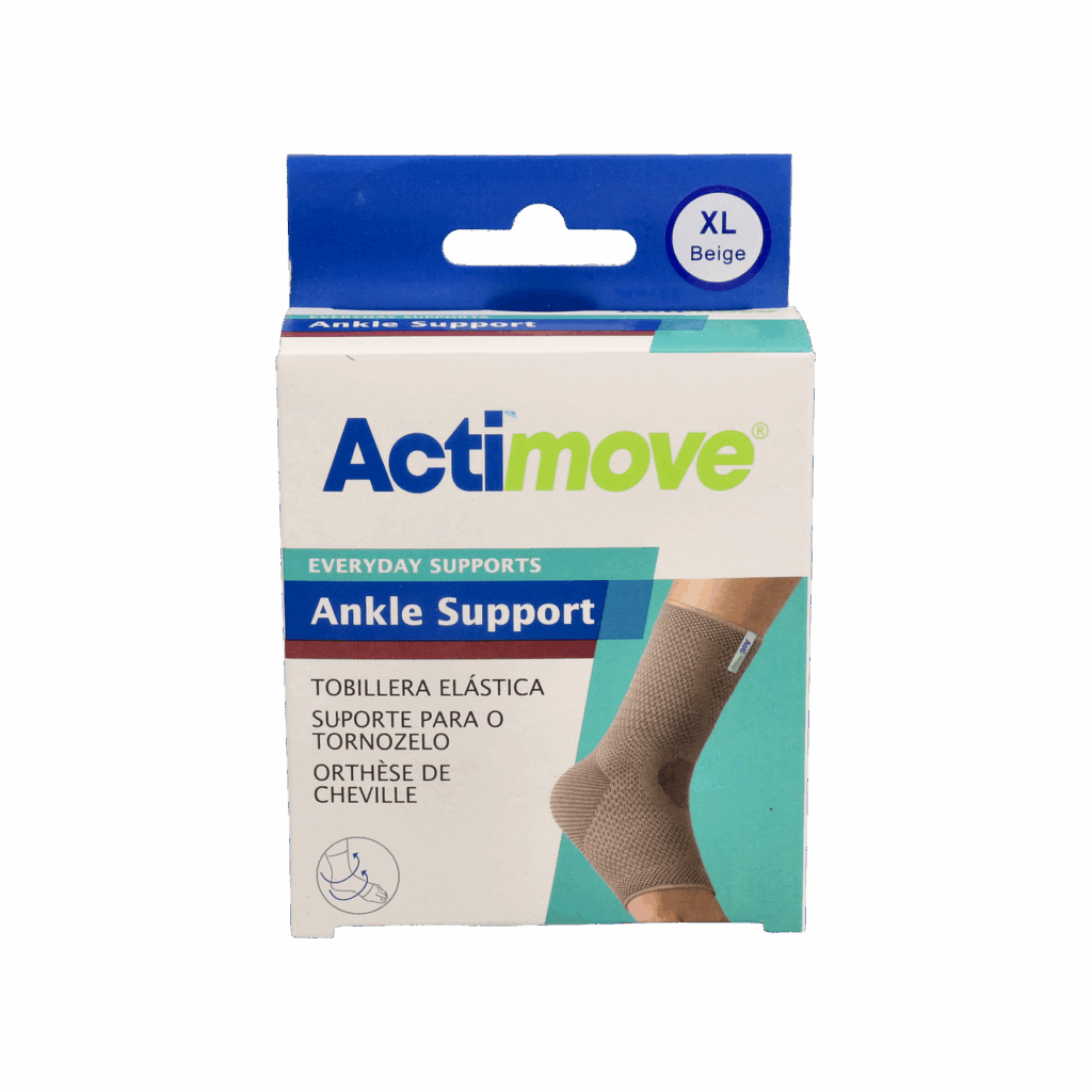 TOBILLERA ELASTICA ACTIMOVE EVERYDAY SUPPORT 1 UNIDAD TALLA XL TOBILLERA ELASTICA ACTIMOVE EVERYDAY SUPPORT 1 UNIDAD TALLA XL
