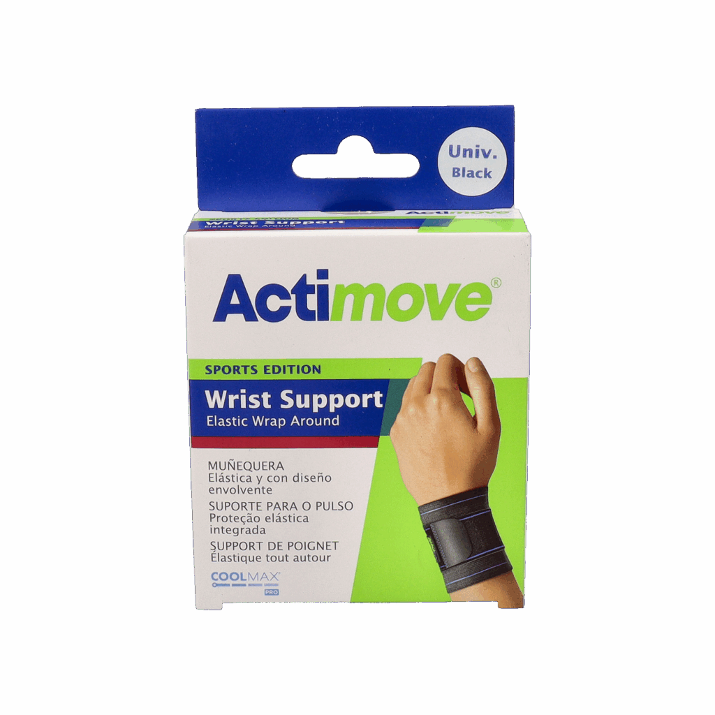 MUÑEQUERA ACTIMOVE SPORT EDITION AJUSTABLE 1 UNIDAD TALLA UNICA