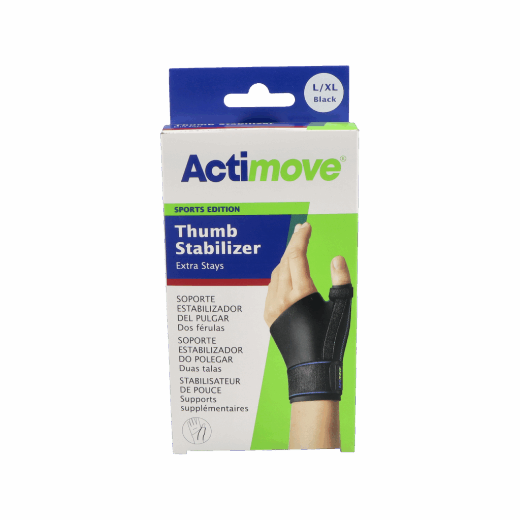 ESTABILIZADOR DEL PULGAR ACTIMOVE SPORT EDITION 2 FERULAS ANATOMICAS TALLA L/XL ESTABILIZADOR DEL PULGAR ACTIMOVE SPORT EDITION 2 FERULAS ANATOMICAS TALLA L/XL