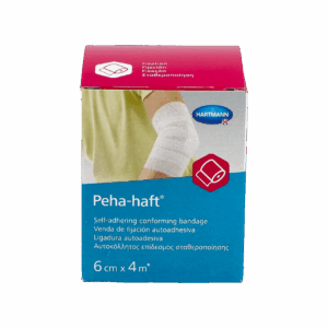 VENDA ELASTICA COHESIVA PEHA-HAFT LATEX FREE 1 UNIDAD 4 M X 6 CM