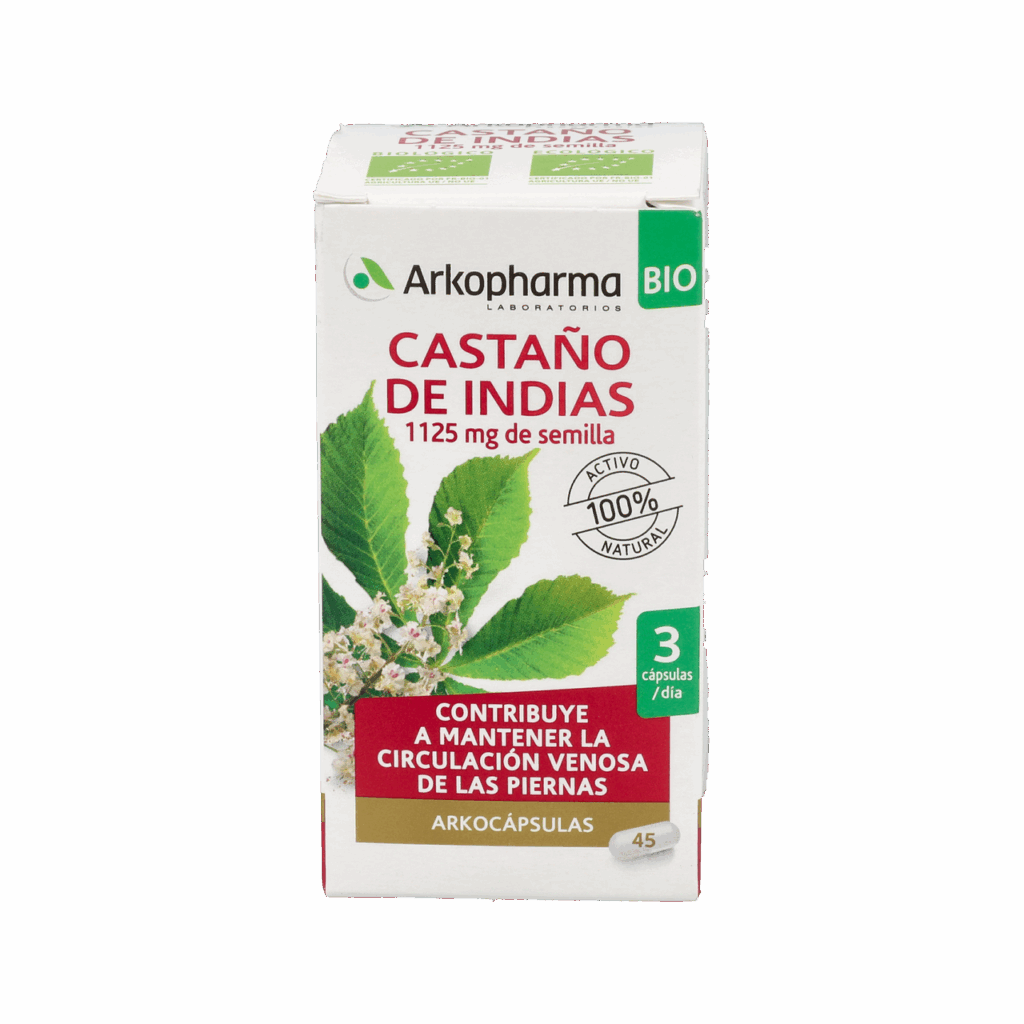 ARKOPHARMA CASTAÑO DE INDIAS BIO 45 CAPSULAS ARKOPHARMA CASTAÑO DE INDIAS BIO 45 CAPSULAS