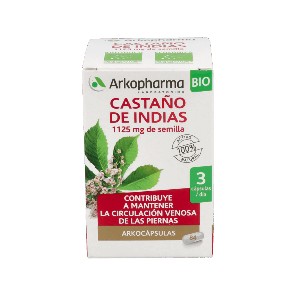 ARKOPHARMA CASTAÑO DE INDIAS BIO 84 CAPSULAS ARKOPHARMA CASTAÑO DE INDIAS BIO 84 CAPSULAS