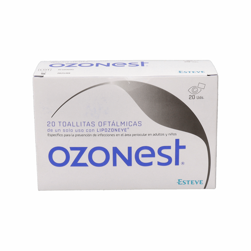 OZONEST 20 TOALLITAS OFTALMICAS