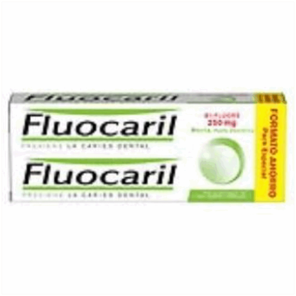 FLUOCARIL BI-FLUORE 250 MG DENTIFRICO 2 TUBOS 125 ML DUPLO SABOR MENTA FLUOCARIL BI-FLUORE 250 MG DENTIFRICO 2 TUBOS 125 ML DUPLO SABOR MENTA