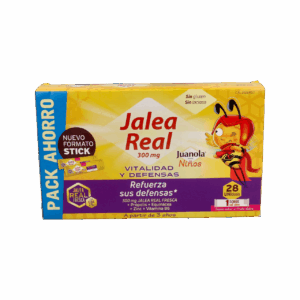 JUANOLA JALEA REAL NIÑOS VITALIDAD Y DEFENSAS 28 SOBRES 10 ML