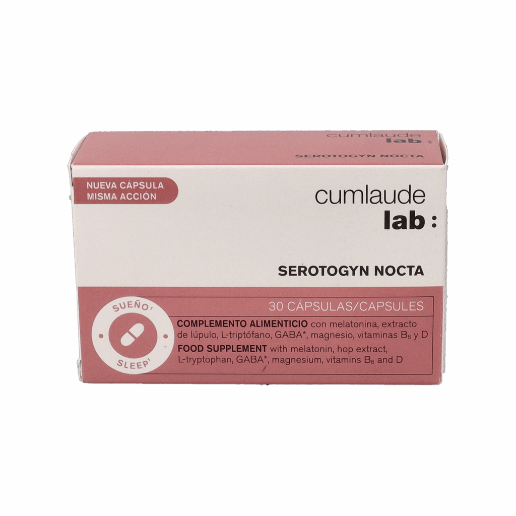 CUMLAUDE LAB: SEROTOGYN NOCTA 30 CAPSULAS CUMLAUDE LAB: SEROTOGYN NOCTA 30 CAPSULAS