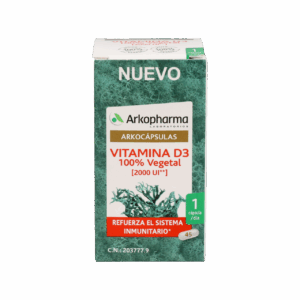 ARKOCAPSULAS VITAMINA D3 100% VEGETAL 45 CAPSULAS