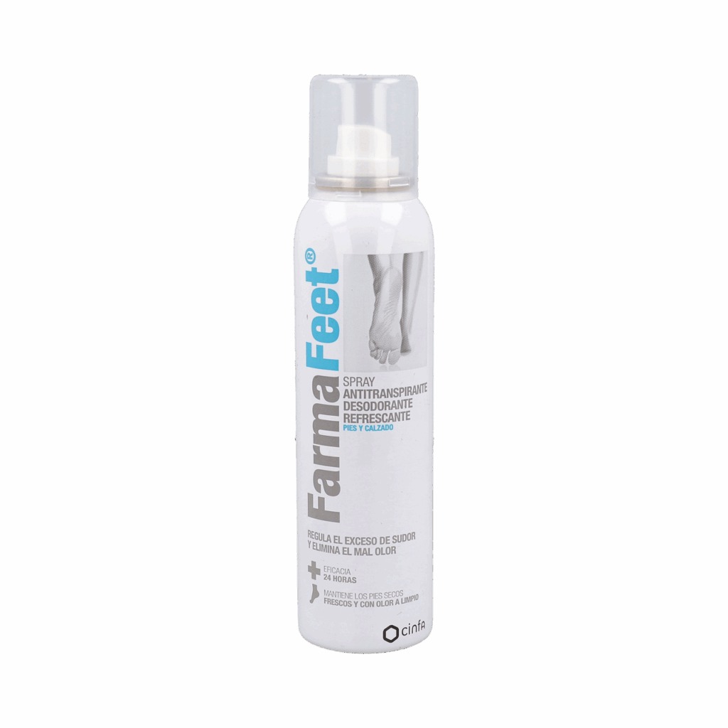 FARMAFEET SPRAY ANTITRANSPIRANTE DESODORANTE PIES 1 ENVASE 150 ML