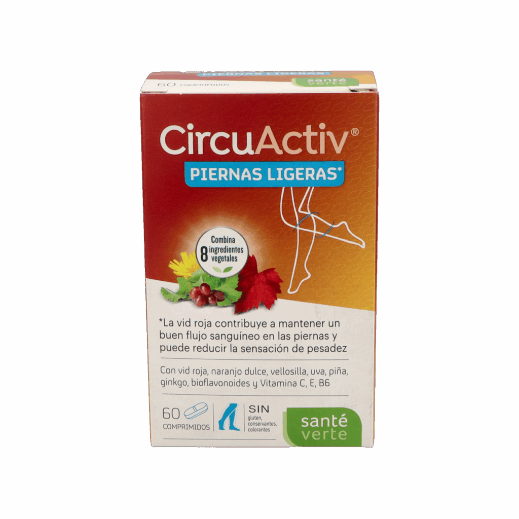 SANTE VERTE CIRCUACTIV PIERNAS LIGERAS 60 COMPRIMIDOS